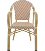 SCAUN CU COTIERĂ MONTMARTRE CREM/ALB