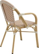 SCAUN CU COTIERĂ MONTMARTRE CREM/ALB