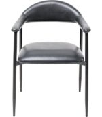 SCAUN CU BRATE REMO BLACK