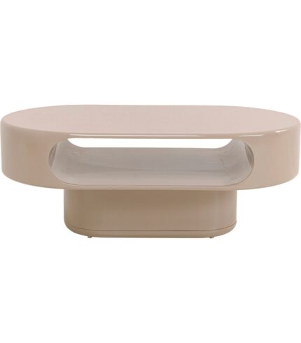 MASĂ DE CAFEA GROOVE TAUPE 60X100CM