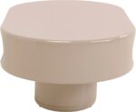 MASĂ DE CAFEA GROOVE TAUPE 60X100CM