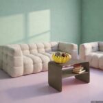 MASĂ DE CAFEA LOUNGE S TAUPE