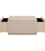 MASA CAFEA TRAVERTINO TRUNK 80X60CM