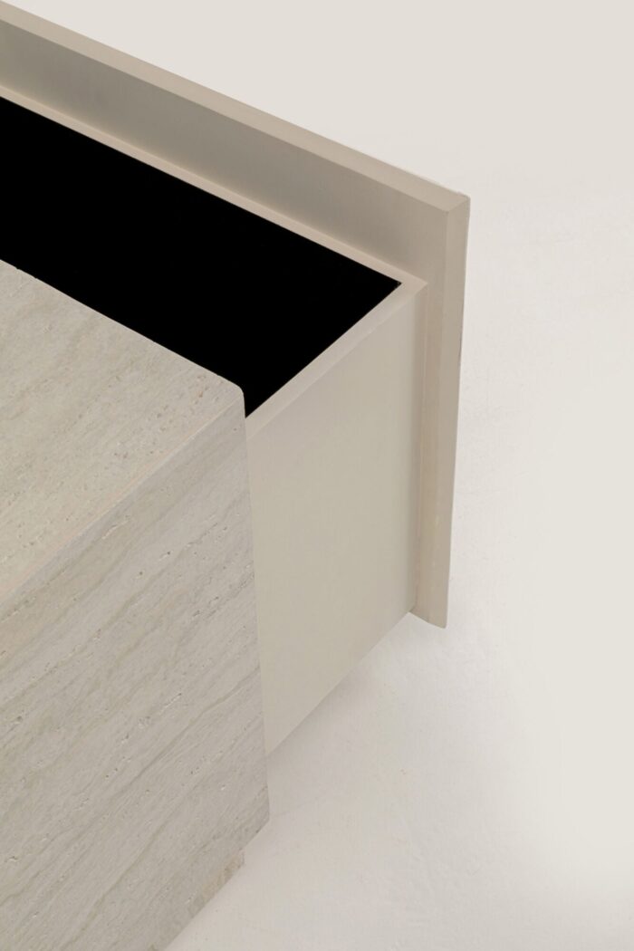 MASA CAFEA TRAVERTINO TRUNK 80X60CM