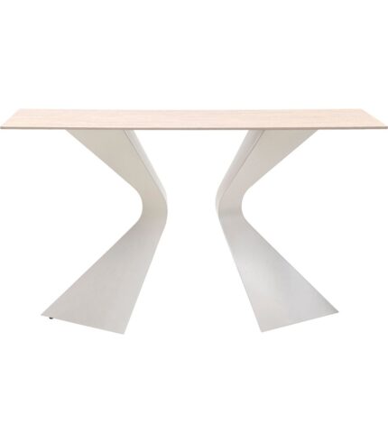 CONSOLA GLORIA TRAVERTIN GREJ 140X81 CM