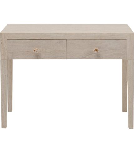 CONSOLA TRAVERTINO DRAWERS 100X77CM