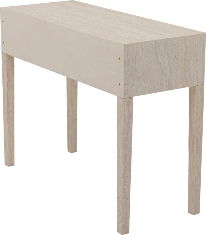 CONSOLA TRAVERTINO DRAWERS 100X77CM