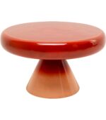 MASA DE CAFEA ROTUNDA DIN OTEL MARO/PORTOCALIE Ø60 CM RICI