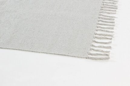 Covor Yoshiko Gri Deschis 70x200 cu Franjuri