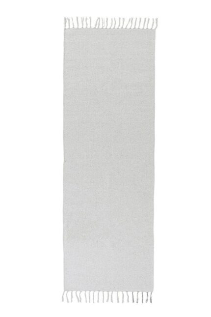 Covor Yoshiko Gri Deschis 70x200 cu Franjuri