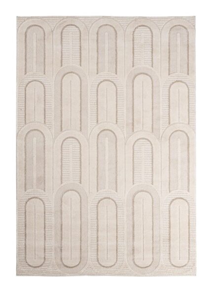 Covor Zina Crem Gri 200x290
