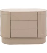 COMODĂ GROOVE TAUPE 100X75CM
