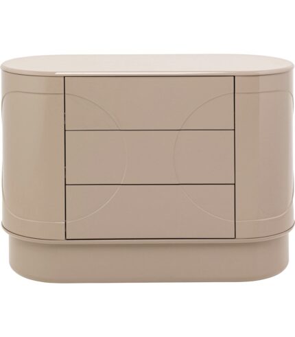 COMODĂ GROOVE TAUPE 100X75CM