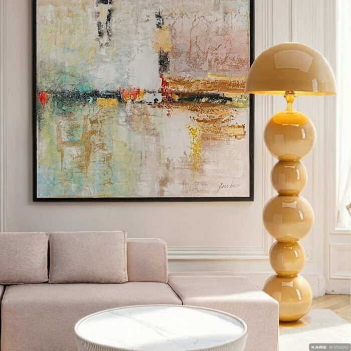 LAMPADAR CANDY MUSTARD 160CM