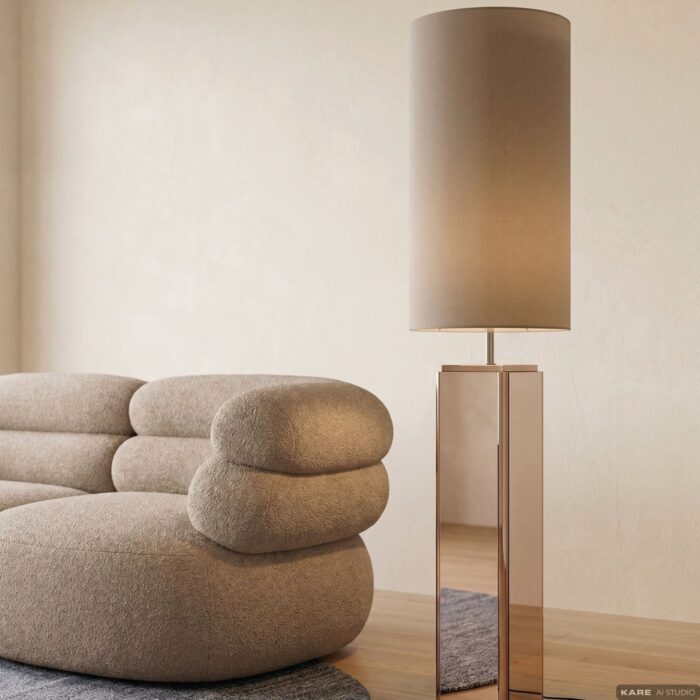 LAMPĂ DE PODEA CUB 130CM