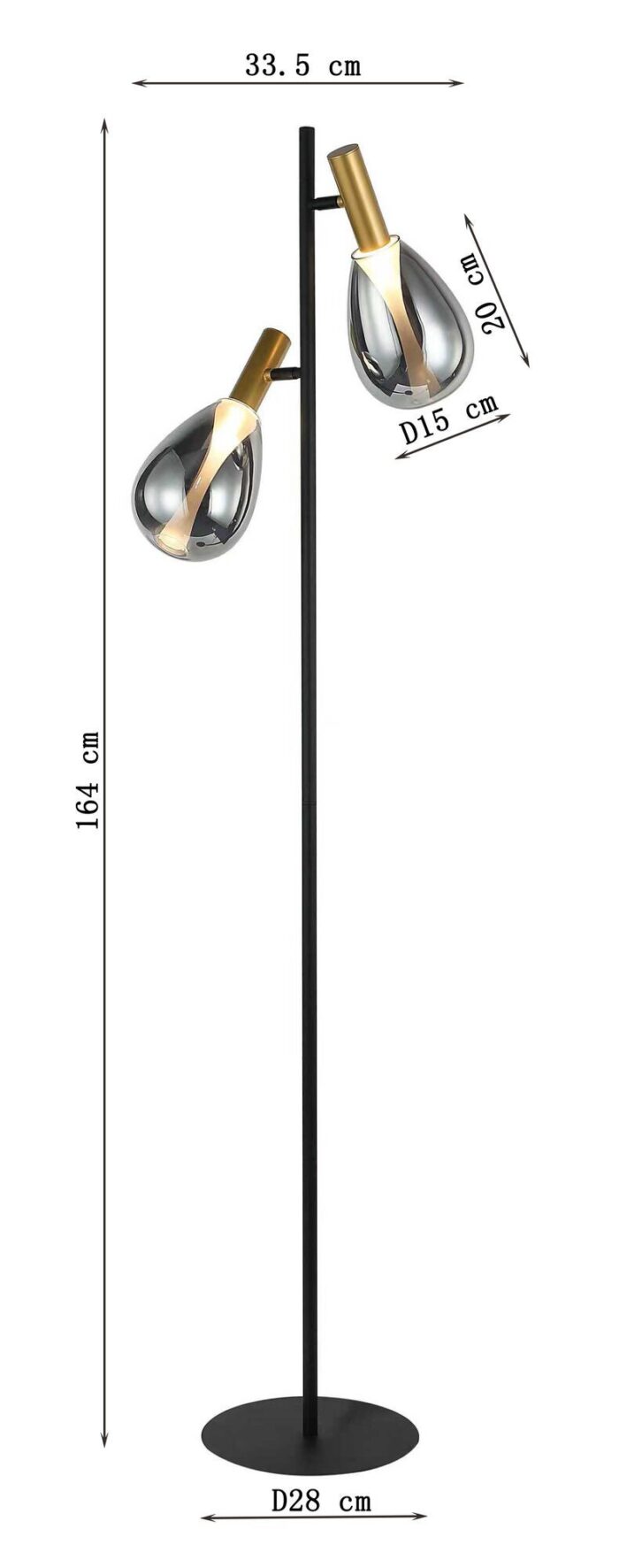 LAMPĂ DE PODEA FARI 164CM