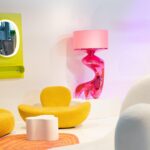 LAMPADAR FLOW FIGURE ROZ 157 CM