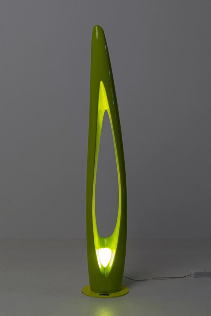 LAMPADAR FLOW FLAME VERDE 132 CM