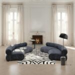 LAMPADAR LOUNGY NEGRU 160 CM