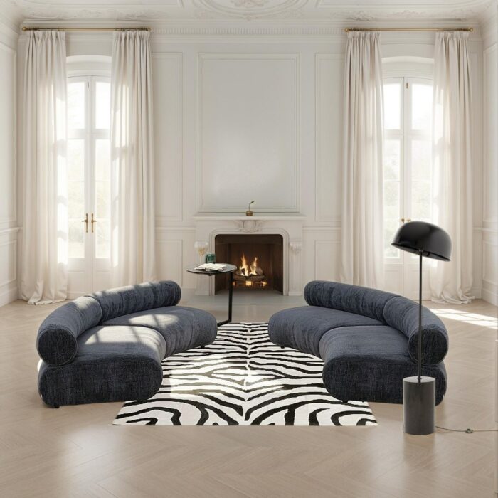 LAMPADAR LOUNGY NEGRU 160 CM