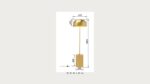 LAMPADAR LOUNGY AURIE 160 CM