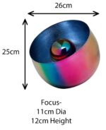 LAMPADAR RAINBOW BLAU Ø26CM