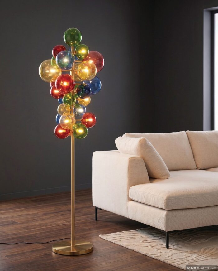 LAMPADAR SCALA BALLS COLORE 169CM