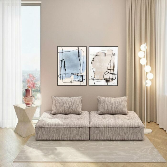 LAMPADAR SCALA BALLS GREJ 160 CM