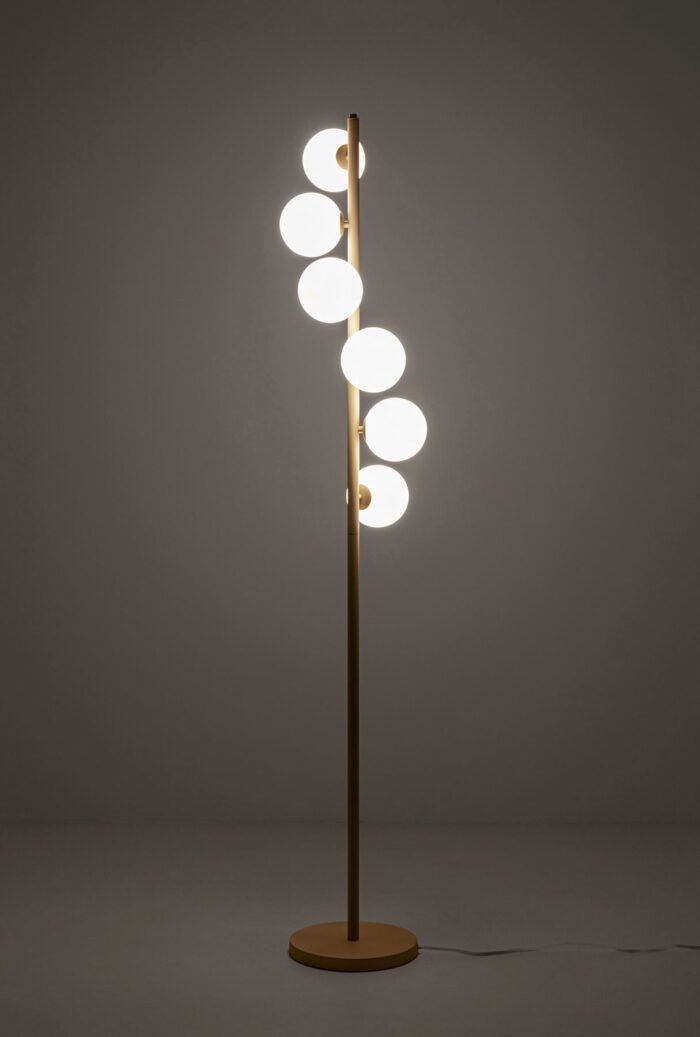 LAMPADAR SCALA BALLS GREJ 160 CM