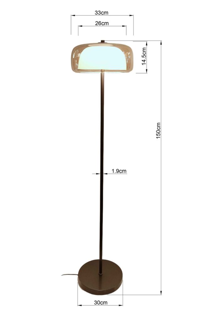 LAMPADAR SHIELD 150 CM
