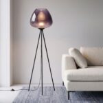 LAMPADAR SPHERE NIGHT ALBASTRU 146 CM