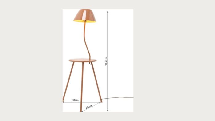 LAMPĂ DE PODEA DE MASĂ 142CM