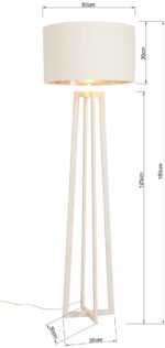 LAMPADAR TIMON GREJ 160 CM