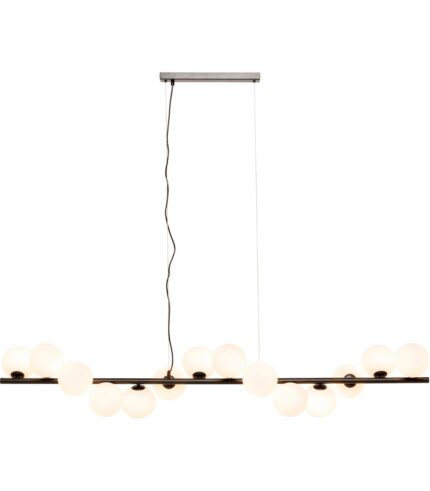 LUSTRĂ TIP PENDUL SCALA BALLS MILKY NEGRU 150 CM