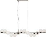 LUSTRĂ TIP PENDUL SCALA BALLS MILKY NEGRU 150 CM