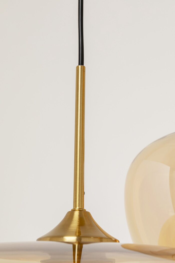 LUSTRĂ TIP PENDUL TULIP ALAMĂ Ø45 CM