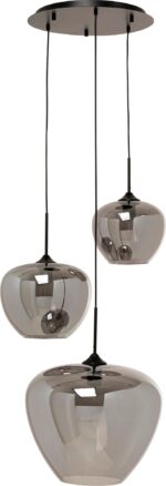 LUSTRĂ TIP PENDUL TULIP SMOKE Ø45 CM