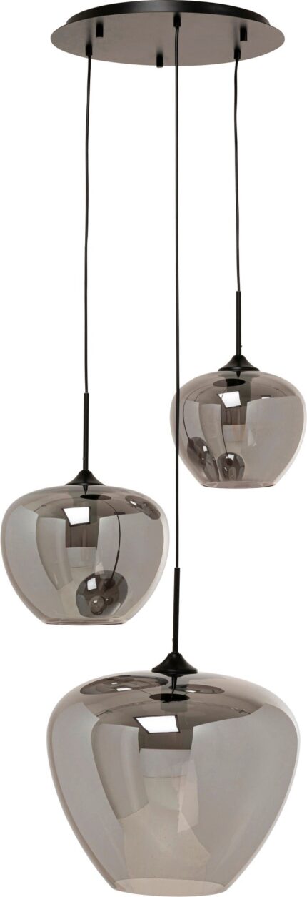 LUSTRĂ TIP PENDUL TULIP SMOKE Ø45 CM