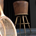 SCAUN BAR LADY ROCK VINTAGE
