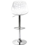 SCAUN BAR ORNAMENT ALB