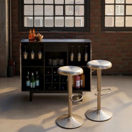 SCAUN DE BAR KALEA SILVER