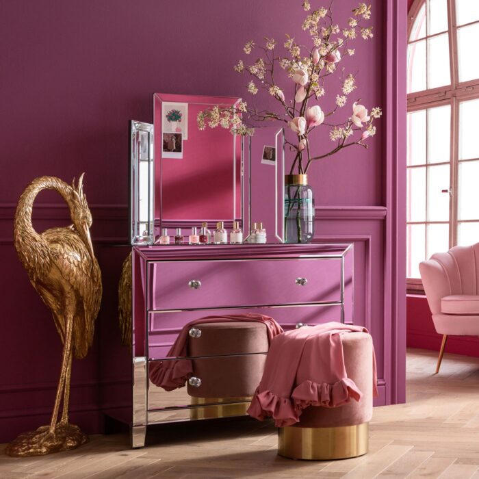 COMODA DIN OGLINDA LUXURY CU 3 SERTARE