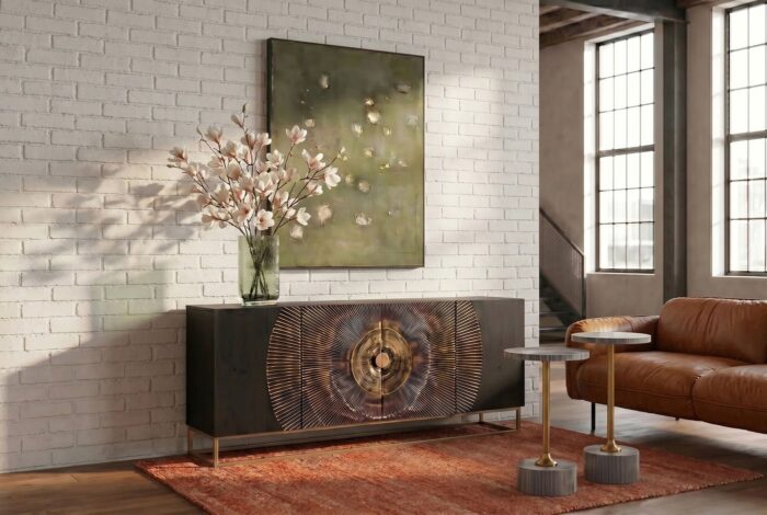 COMODA MADEIRA DARK 177X75 CM