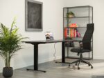 SCAUN DE BIROU LABORA HIGH NEGRU