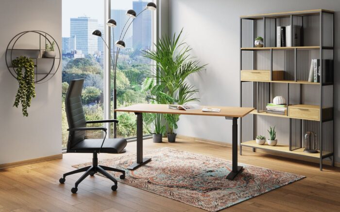 SCAUN DE BIROU LABORA HIGH NEGRU
