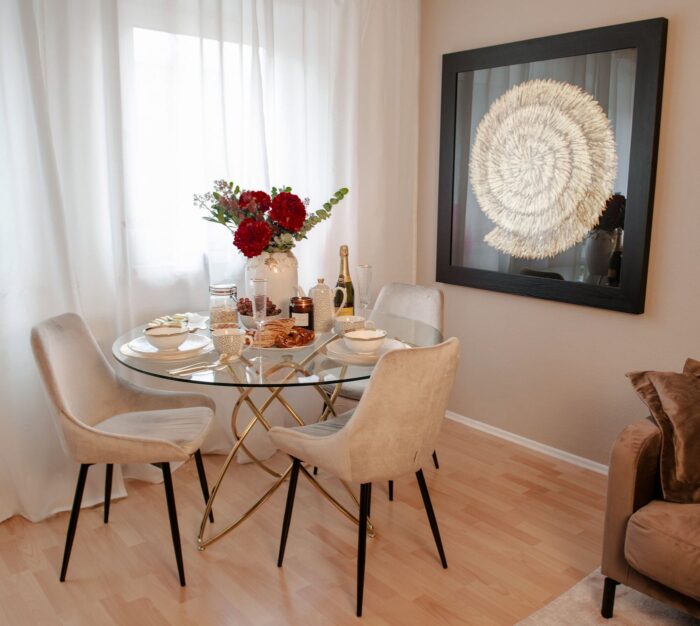 SCAUN EAST SIDE CHAMPAGNE XL