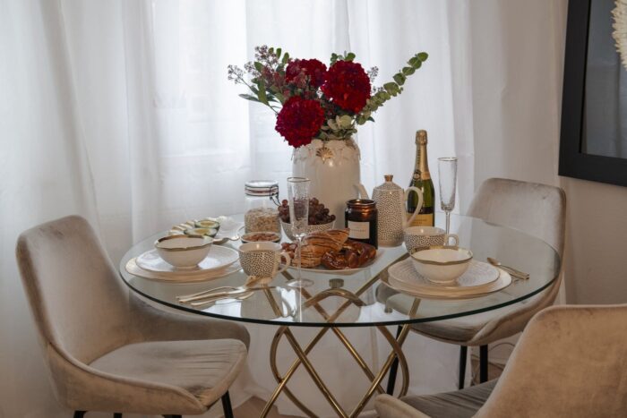 SCAUN EAST SIDE CHAMPAGNE XL