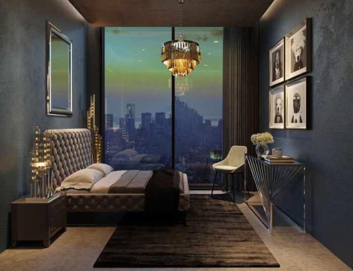 SCAUN EAST SIDE CHAMPAGNE XL
