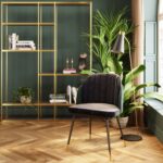 SCAUN HOJAS GRI