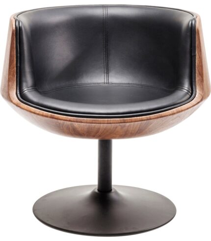 SCAUN ROTATIV CLUB 54 WALNUT